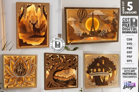 3D Layered Light Boxes Art Laser Bundle for Brand Designers: A Practical Review for Local Business Branding