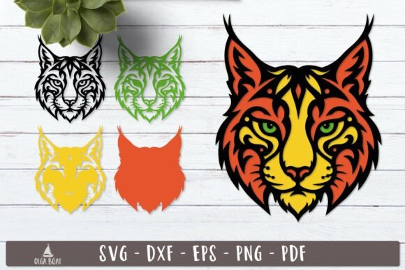3D Lynx SVG Design Adds Bold Animal Personality to Local Branding