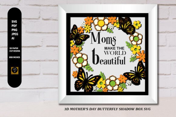 3D Mother’s Day Butterfly Shadow Box SVG: A Seller’s Review
