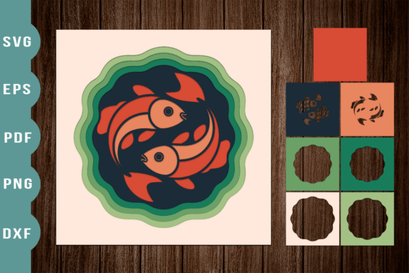 3D Shadow Box Fish Design Adds Depth to Local Brand Packaging